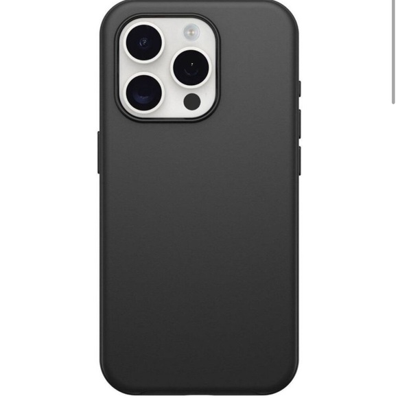 Otterbox Symmetry iPhone 15 Pro Black Phone Case New In Box - Picture 1 of 7